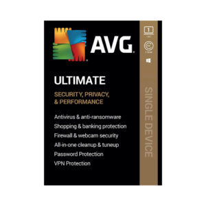 AVG Ultimate 1 PC 1 Year Download With VPN, Internet Security, and Cleaner