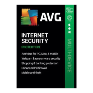 AVG Internet Security for PC, Android, Mac, and iOS – 10 Devices / 1 Year Global Key