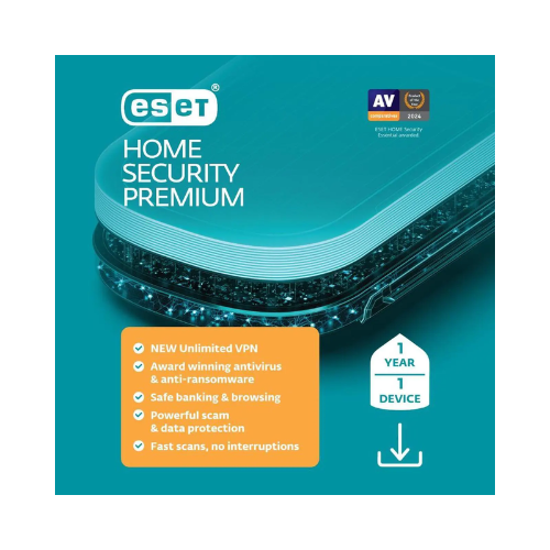 ESET Home Security Premium 2026 – 1 Device / 1 Year Digital Download