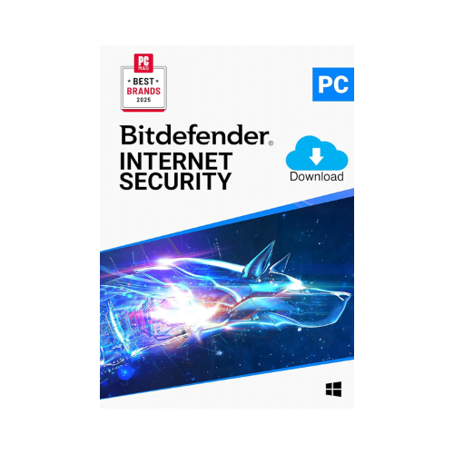 Bitdefender Internet Security 2026 Protection for Five Devices One Year