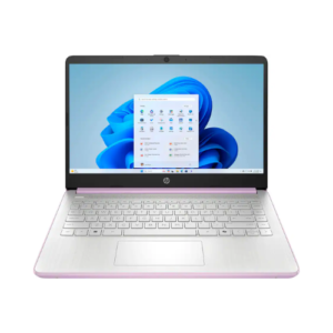 HP 14 Inch Laptop – Intel Processor N150, 4GB RAM, 128GB UFS – Honey Lavender