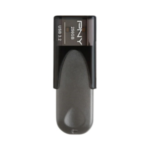 PNY Elite Turbo Attache 4 256GB USB 3.2 Flash Drive – Gray