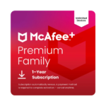 McAfee Plus Family Premium Protection for Complete Family Security