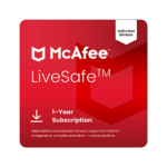 McAfee LiveSafe Security Protection for Unlimited Devices One Year