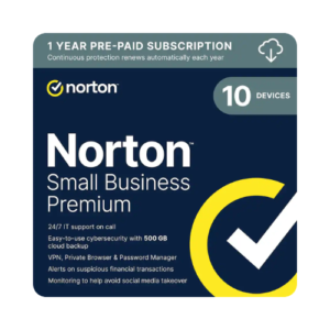 Norton Small Business Premium Cybersecurity Protection for Ten Devices