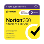 Norton 360 Student Edition Security Protection for Two Devices